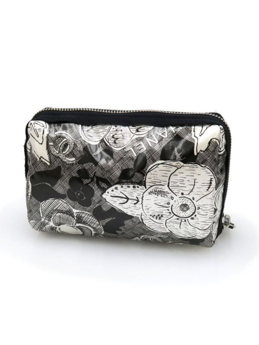 Chanel Camellia Pouch - Picture 2 of 9